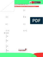 FICHA DE APRENDIZAJE Nº03 - 5TO GRADO Division y Multiplicacion de Fracciones