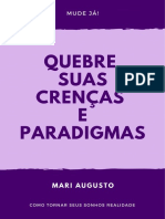 Ebook Quebre Suas Crenças e Paradigmas