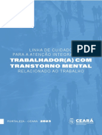 NR 17 - Linha de Cuidado para Atencao Integral Ao Trabalhador Com Transtorno Mental Relacionado Ao Trabalho