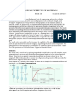 The Mechanical Properties of Materials