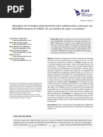 Abandono de La Terapia Antirretroviral Entre Adole