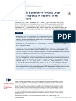 Predict Loop Diuretic