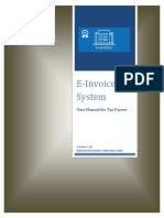 EINVOICE UserManual Web