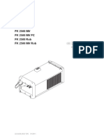 Manual FK2500 Cooling Unit