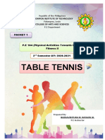 Table Tennis P.E 104