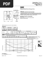 Delta Sidewall Fans - Submittal