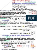 1 - Etat D'équilibre D'un Système Chimique