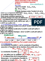 1 - Transformation Liée À Des Réactions Acides Et Bases