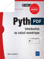 Python: Au Calcul Numérique