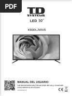 Manual TV 50p K50dlj10us J 10212249 - Fra