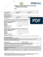 (A) Application Form For Transfer Rights Exchange - Kinya