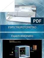 ESPECTROFOTOMETRO