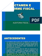 Dictamen e Informe Fiscal Final