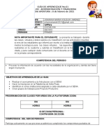 Guía #01-2021 Adminifinanciera 10°