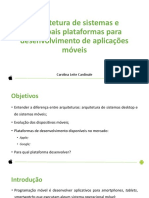 Arquitetura de Sistemas e Principais Plataformas para Desenvolvimento