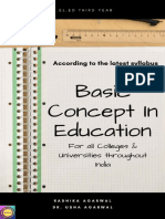 Basic Concepts in Education - B. - Radhika Agarwal