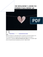 80 Frases de Desamor y Amor No Correspondido para Dedicar