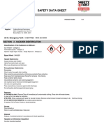 Safety First Hand Sanitizer Sds PDF