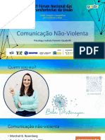 Apresentacao Evento 08 Comunicacao Nao Violenta