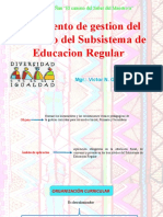 Reglamento de Gestion Curricular