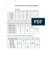 ACTIVIDAD 01 - TABLAS DE FRECUENCIA DE DATOS AGRUPADOS - Estudiante