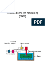 Electric Discharge Machining (EDM)