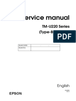 Epson TM-U220 B-D Service Manual