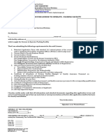 Application Form For License To Operate - Packing Facility 2023