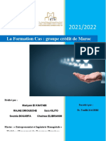 La Formation Cas: Groupe Crédit de Maroc