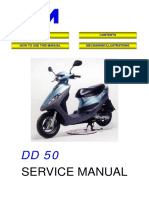 SYM DD50 Scooter Service Manual PDF