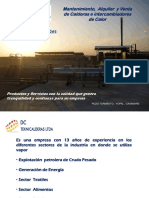 Brochure DC Teknicalderas Experiencia Petroleo & Gas