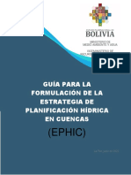 Guía Formulación Est. Planific. Hídrica