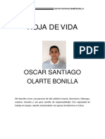 Hoja de Vida OSCR SANTIAGO OLARTE BONILLA