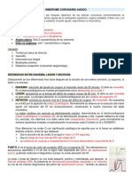 Sindrome Coronario Agudo: Onda Q y La Muerte Súbita de Causa Cardiaca (Muerte Aguda, Espontanea No Traumatica)