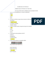 Examen de Autotronica I