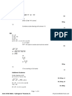 Pythagoras' Theorem (F) MS