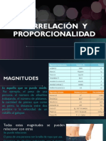 Correlación y Proporcionalidad Completa