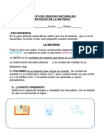 Ciencias Naturales 4° Guía 4 María Fernanda Vives