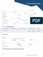 FICHA DE ATENDIMENTO - Pacote Visual Law Direito F Cil - Paleta Azul