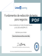 CertificadoDeFinalizacion - Fundamentos de Redaccion de Textos para Negocios