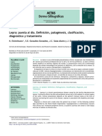 Lepra: Puesta Al Día. Definición, Patogénesis, Clasificación, Diagnóstico y Tratamiento