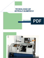 Tecnologia de Controle Numérico Programação CNC