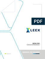 Central de Monitoreo MFM-CMS (2.5) - Manual de Usuario - Leex