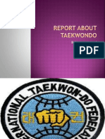 Report About Taekwondo