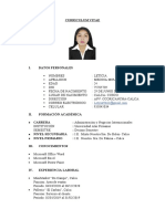 Curriculum Vitae 2021