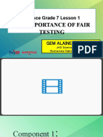 Demo Fair Testing