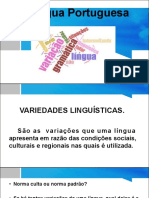 Variação Linguistica