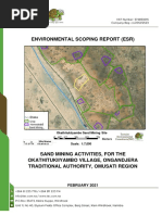 2376 - ESR - Sand Mining Activities at Okathitukiiyambo Village - Omusati Region