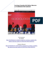 Sociology Canadian 8th Edition Macionis Gerber Test Bank