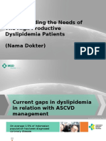 Dr. Achmad Lefi Understanding The Needs of The High Productive Dyslipidemia Patients Case Study Approach